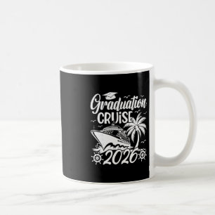 Mug Croisière de fin d'études 2026 Vacances Diplômé Cr