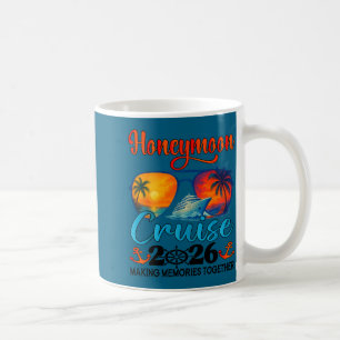Mug Croisière de lune de miel 2026 Œuvre d'art juste m