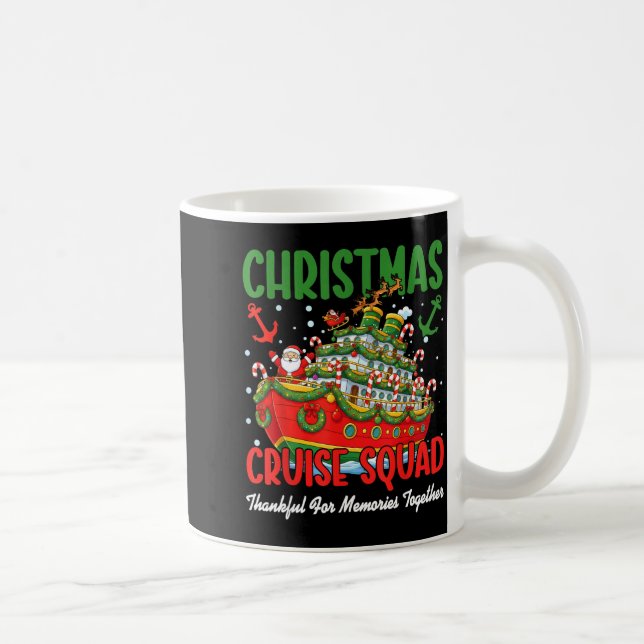 Mug Croisière de Noël Croisième Équipe 2025 Reconnaiss (Droite)