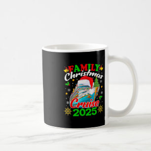 Mug Croisière de Noël en famille 2025 Xmas Santa Elf S