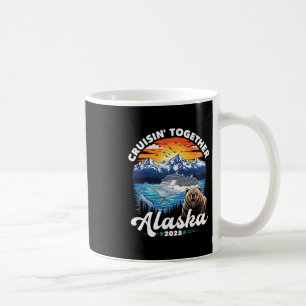 Mug Croisière en Alaska 2025 Famille Amis Groupe Alask