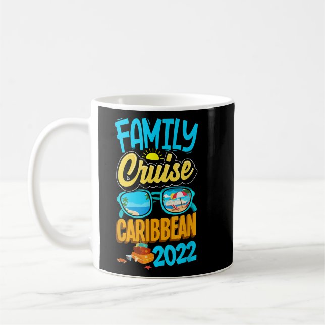 Mug Croisière en famille Caraïbes 2022 Sailing Cruisin (Gauche)