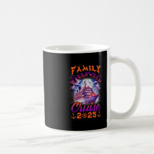 Mug Croisière familiale Halloween 2025 tenue de croisi