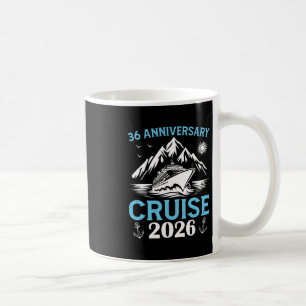 Mug Croisière pour les 36 ans d'anniversaire de mariag