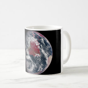 Mug Croissance plante Sur La Planète Terre.