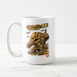 Mug Croissant Kaiju – Paris sous attaque