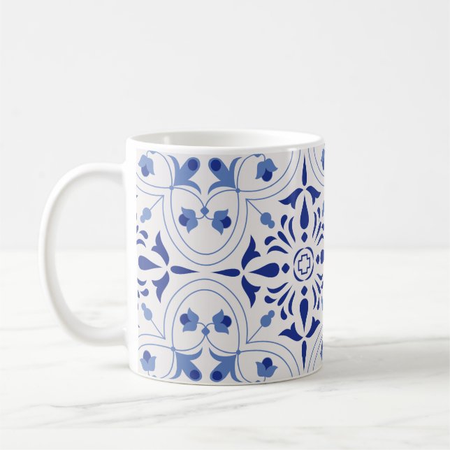 Mug Croix Azure Bloom (Gauche)