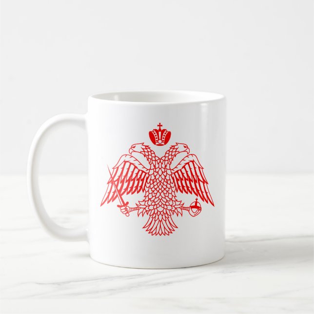 Mug Croix bizantine et Eagle (Gauche)