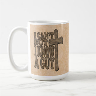 Mug Croix de bois du Christ 3d Conception chrétienne