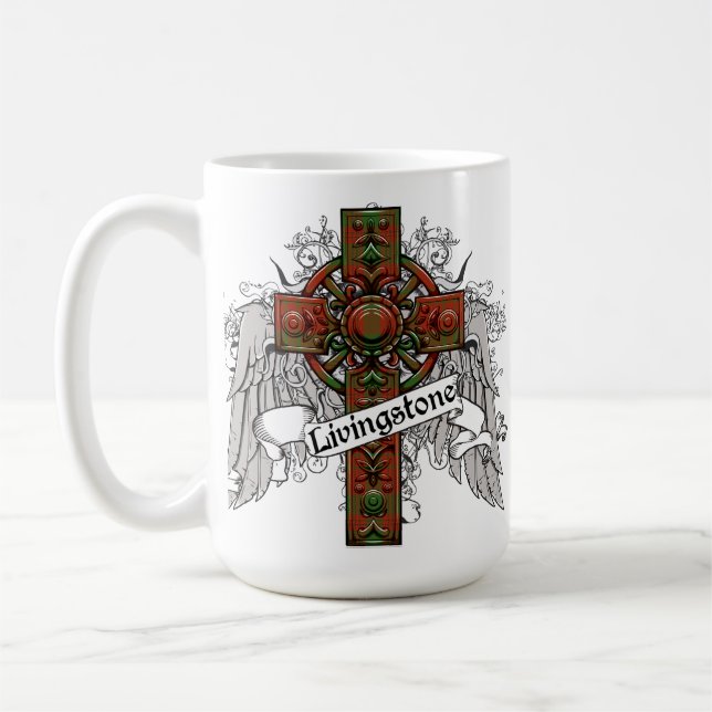 Mug Croix Tartan de Livingstone (Gauche)