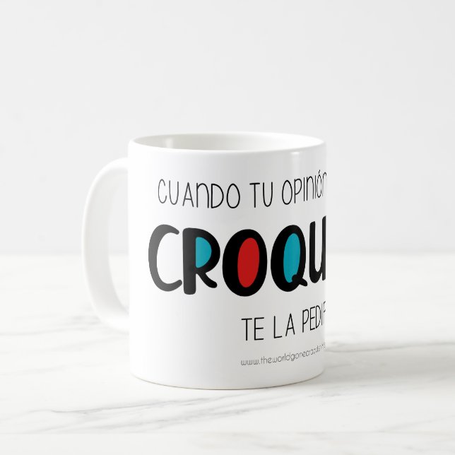 Mug Croqueta (Devant gauche)