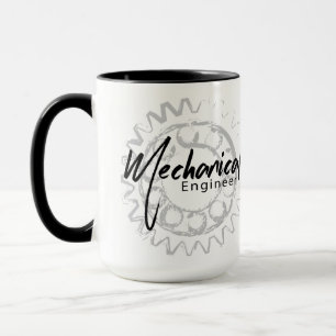 Mug Croquis de l'équipement mécanique