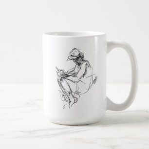 Mug Croquis des toxicomanes Abstraits