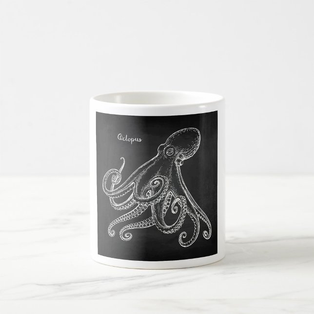 Mug Croquis d'octopus (Créateur téléchargé)