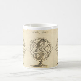 Mug Croquis d'original de sphère armillaire