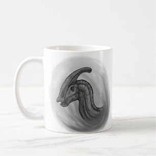 Mug Croquis Parasaurolophus
