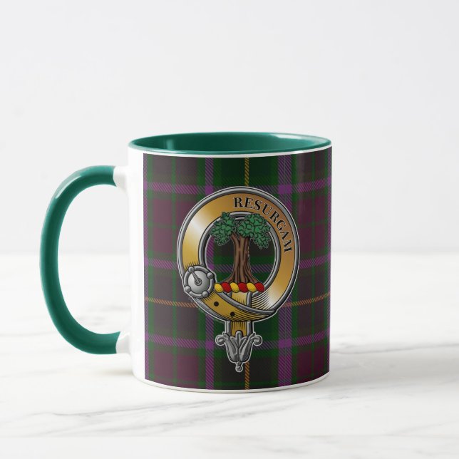 Mug Crosbie Tartan & Badge (Gauche)