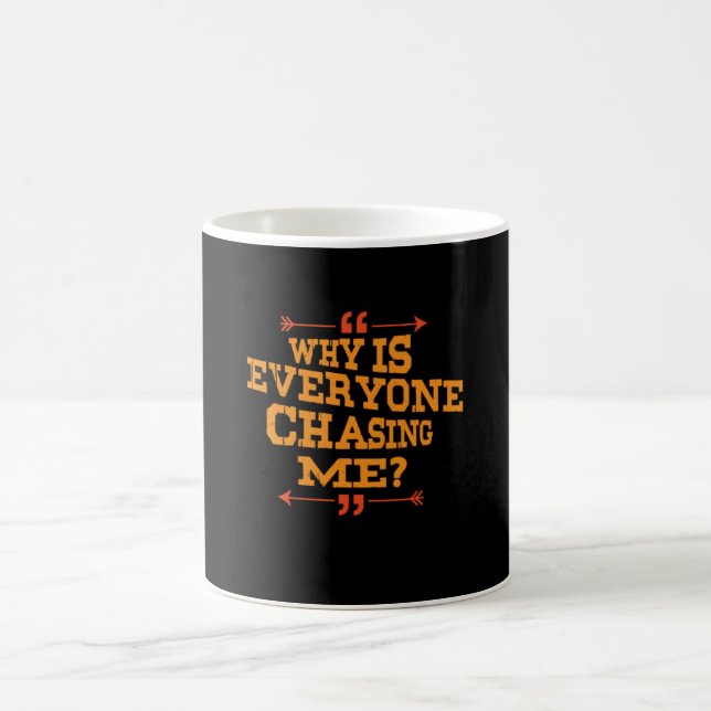 Mug Cross Country Pourquoi tout le monde me poursuit (Centre)