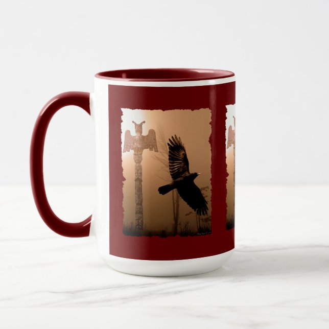 Mug CROW SPIRIT Wildlife-Support Collection (Gauche)
