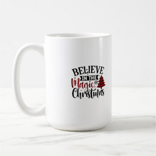 Mug Croyez en la magie des bougies de Noël