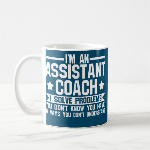Mug Croyez-moi Je suis entraîneur adjoint Coach jeu d'