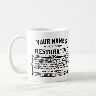 Mug Cru 2 de panacée personnalisé par nouveauté drôle