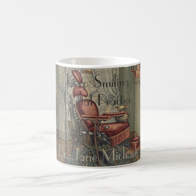 Mug Cru de chaise de pratique en matière dentaire de (Centre)