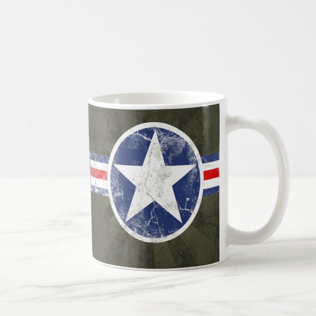 Mug Cru de corps d'air d'armée (Droite)