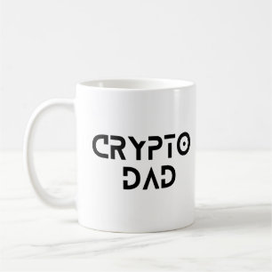 Mug Crypto Papa Trader Bitcoin HODL Fête des pères