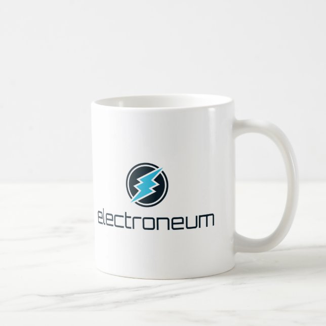Mug Cryptocoin officiel ETN Electroneum 11 Oz.Mug (Droite)