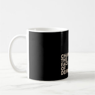 Mug CTFOD Changer le visage de la dépression Neon Blac