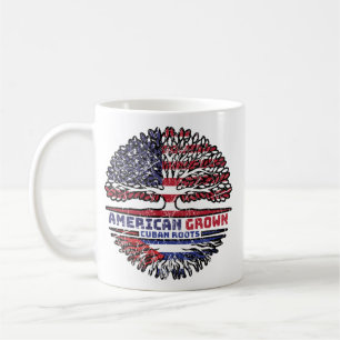 Mug Cuba Cubain États-Unis Américain USA États-Unis Ar