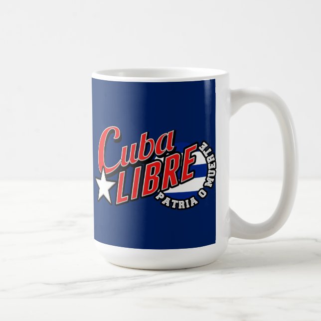 Mug Cuba Libre Motto (Droite)