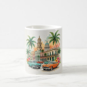 Mug Cuba Vintage Voyage - Salutations d'Havane