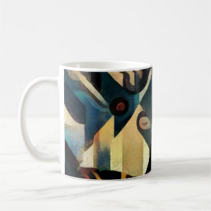 Mug Cubisme moderne Peinture Tour Eiffel