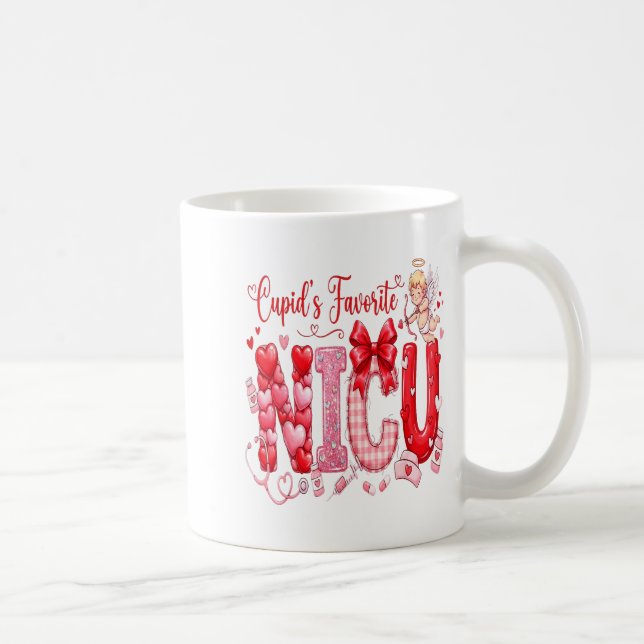 Mug Cuds Favorite Nurse Nicu Valentines Day Shirt Nurs (Droite)