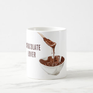 Mug Cuillère Bol Amoureux de Chocolat