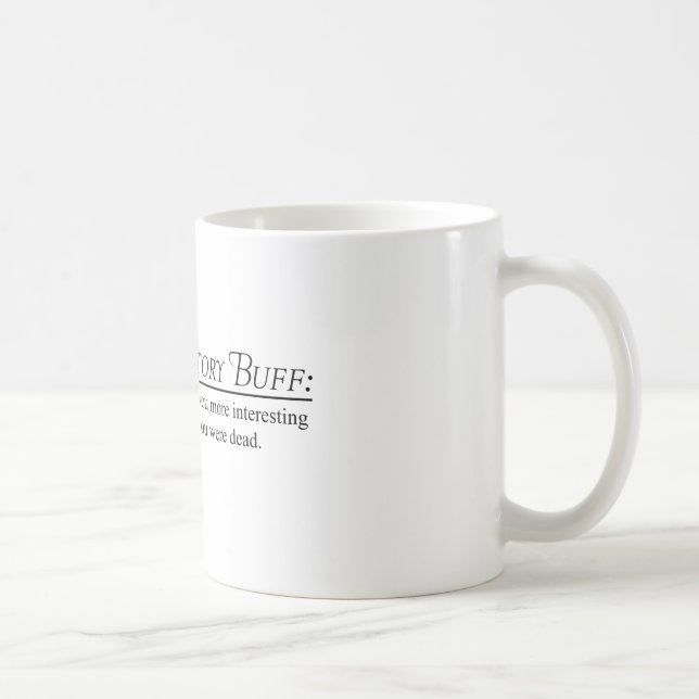 Mug Cuir épais d'histoire (Droite)