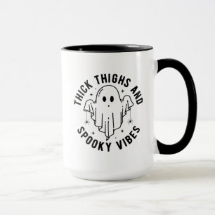 Mug "Cuirs Épais Et Vibes Éffrayantes"