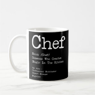 Mug Cuisine Cuisine Chef Chef Noun Shef Quelqu'un Qui