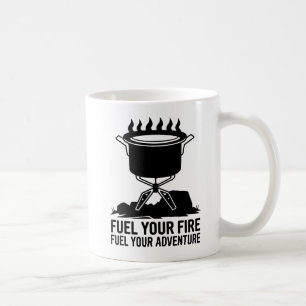 Mug Cuisine de camping aventure Conception graphique d