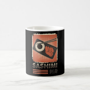 Mug Cuisine de Sashimi japonais parfaite   Style Vinta