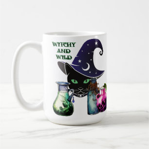 Mug Cuisine Et Sauvage - Halloween Chat Et Potions Noi