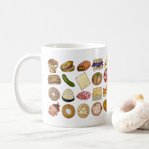 Mug Cuisine juive Cuisine Dîner de Vacances Aliments I