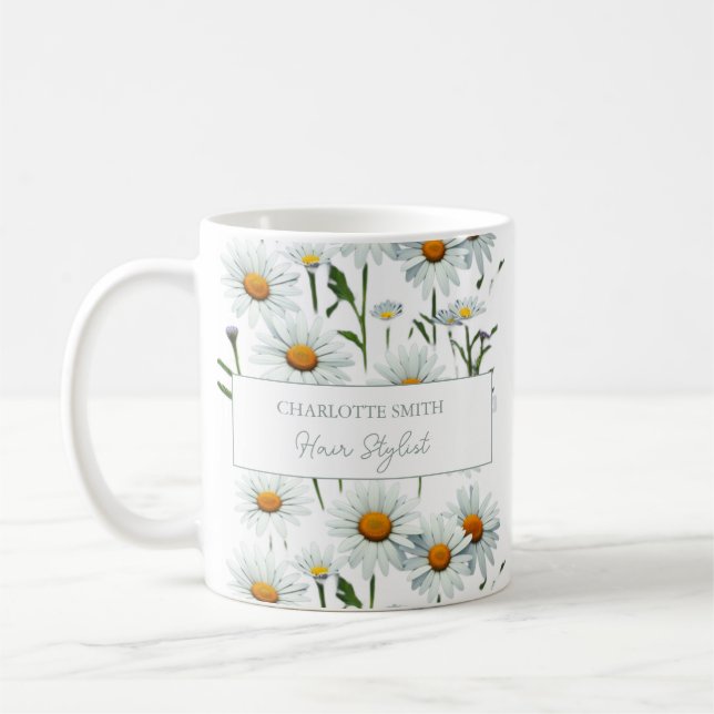 Mug Cuisine moderne White Daisy (Gauche)