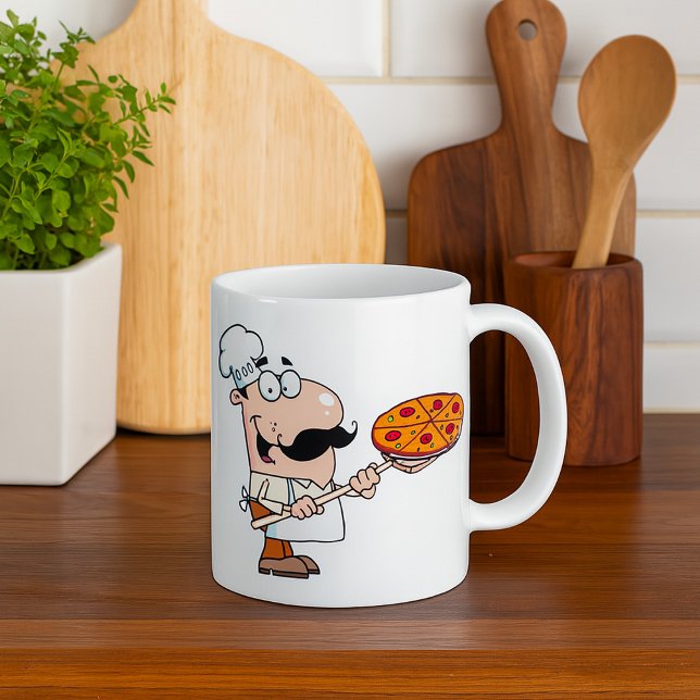 Mug Cuisinier de pizza (Créateur téléchargé)