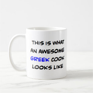 Mug cuisinier grec, génial