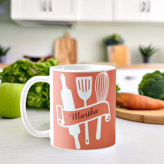 Mug Cuisinière personnalisée (Créateur téléchargé)