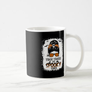 Mug Cuisse Épaisse Et Vibes Éffrayantes Halloween Mess