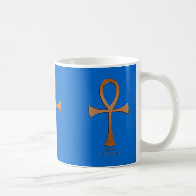 Mug Cuivre égyptien ANKH (Droite)